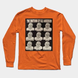 The Emotions Of Ole Anderson Long Sleeve T-Shirt